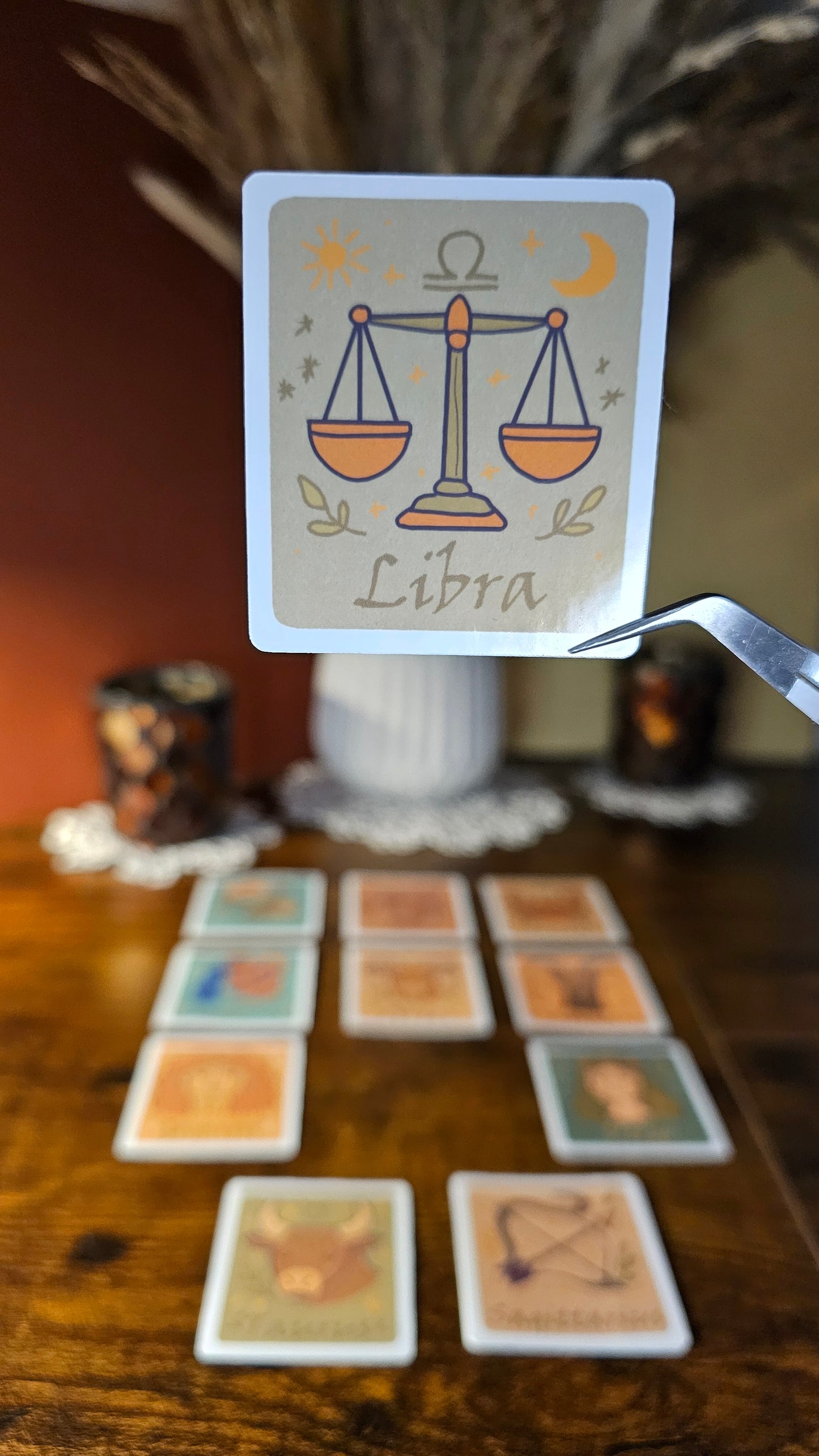 Single stickers - Zodiac signs in boho style