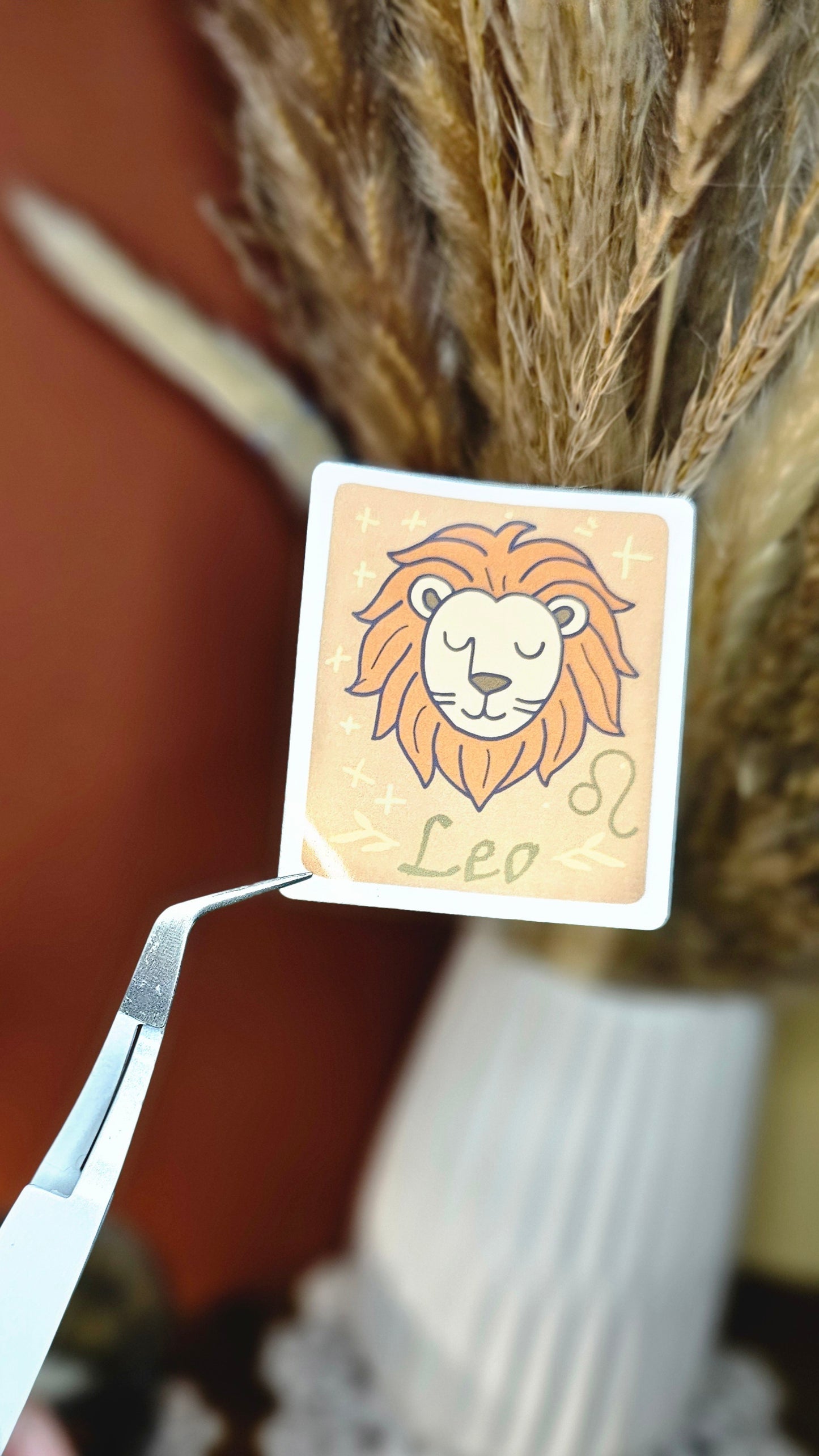 Single stickers - Zodiac signs in boho style