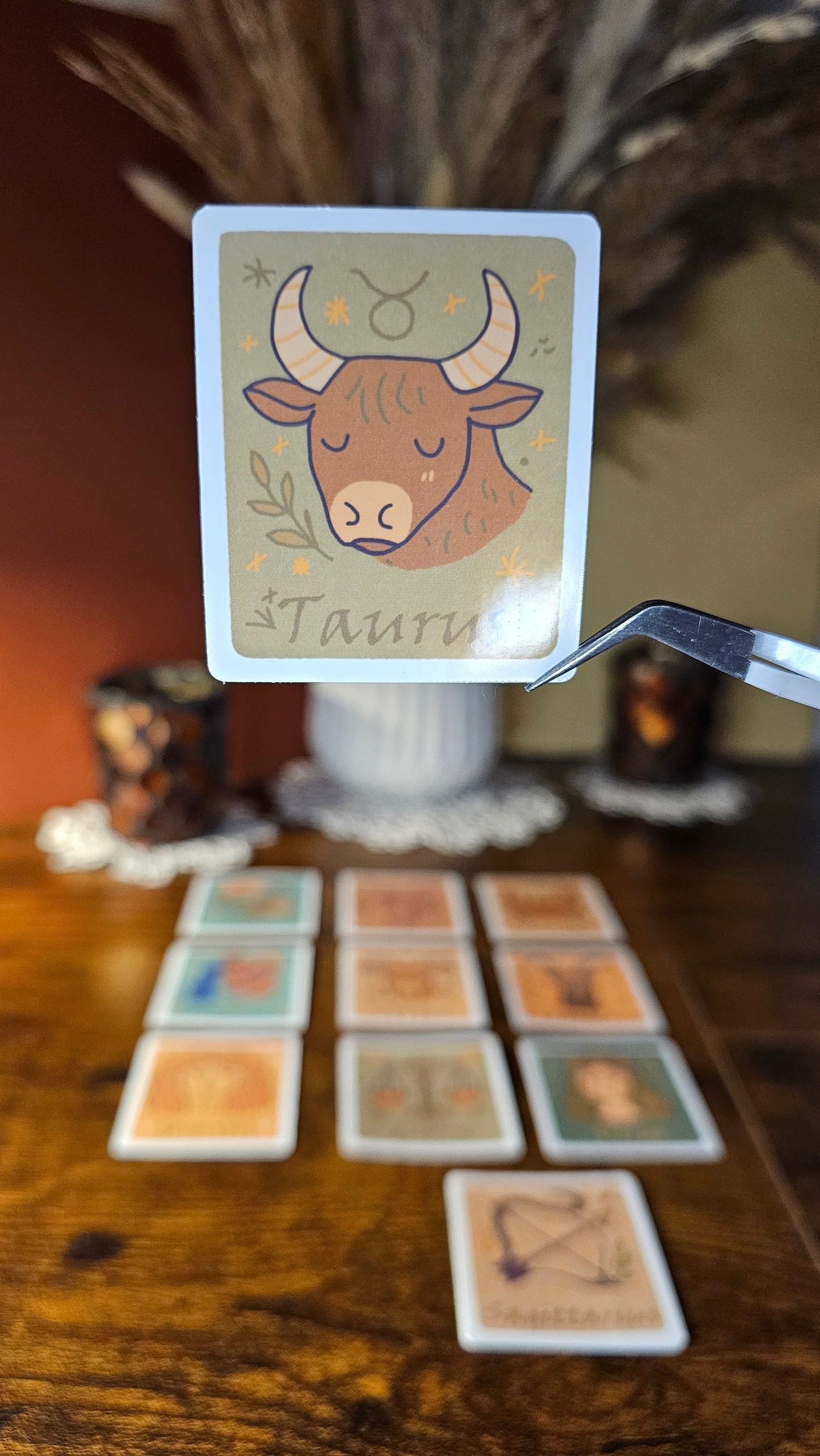 Single stickers - Zodiac signs in boho style