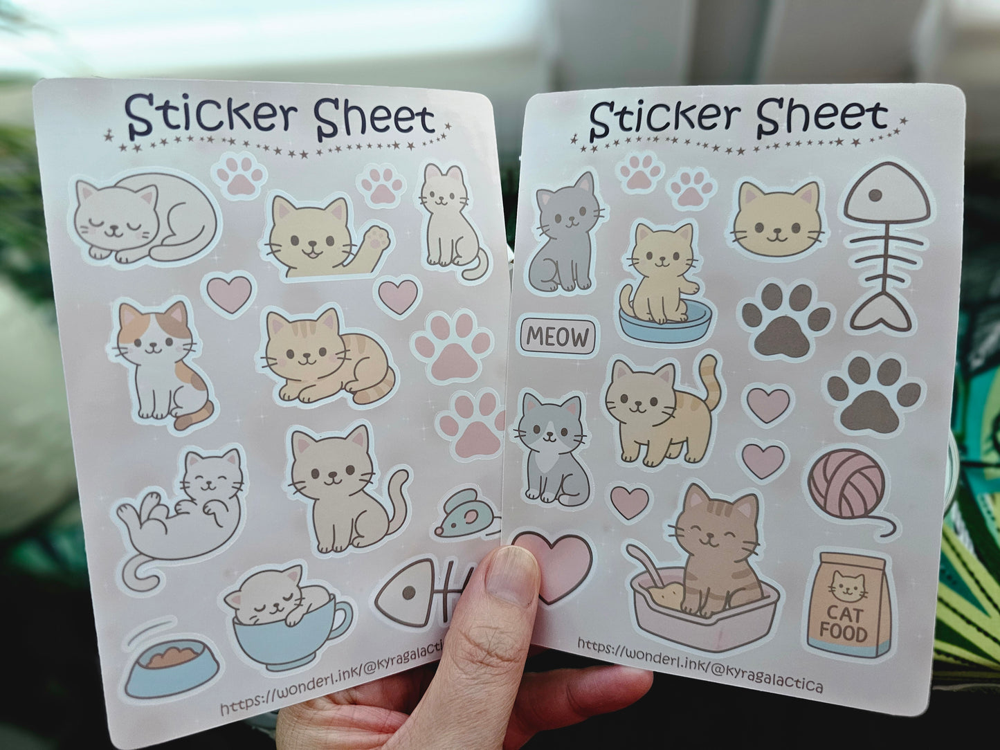 Last Chance – StickerSheets zum halben Preis! NUR 1 von jeder Art verfügbar!