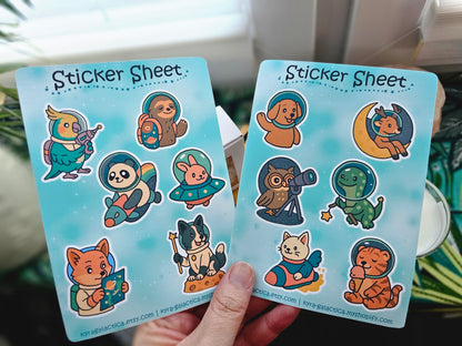 Last Chance – StickerSheets zum halben Preis! NUR 1 von jeder Art verfügbar!