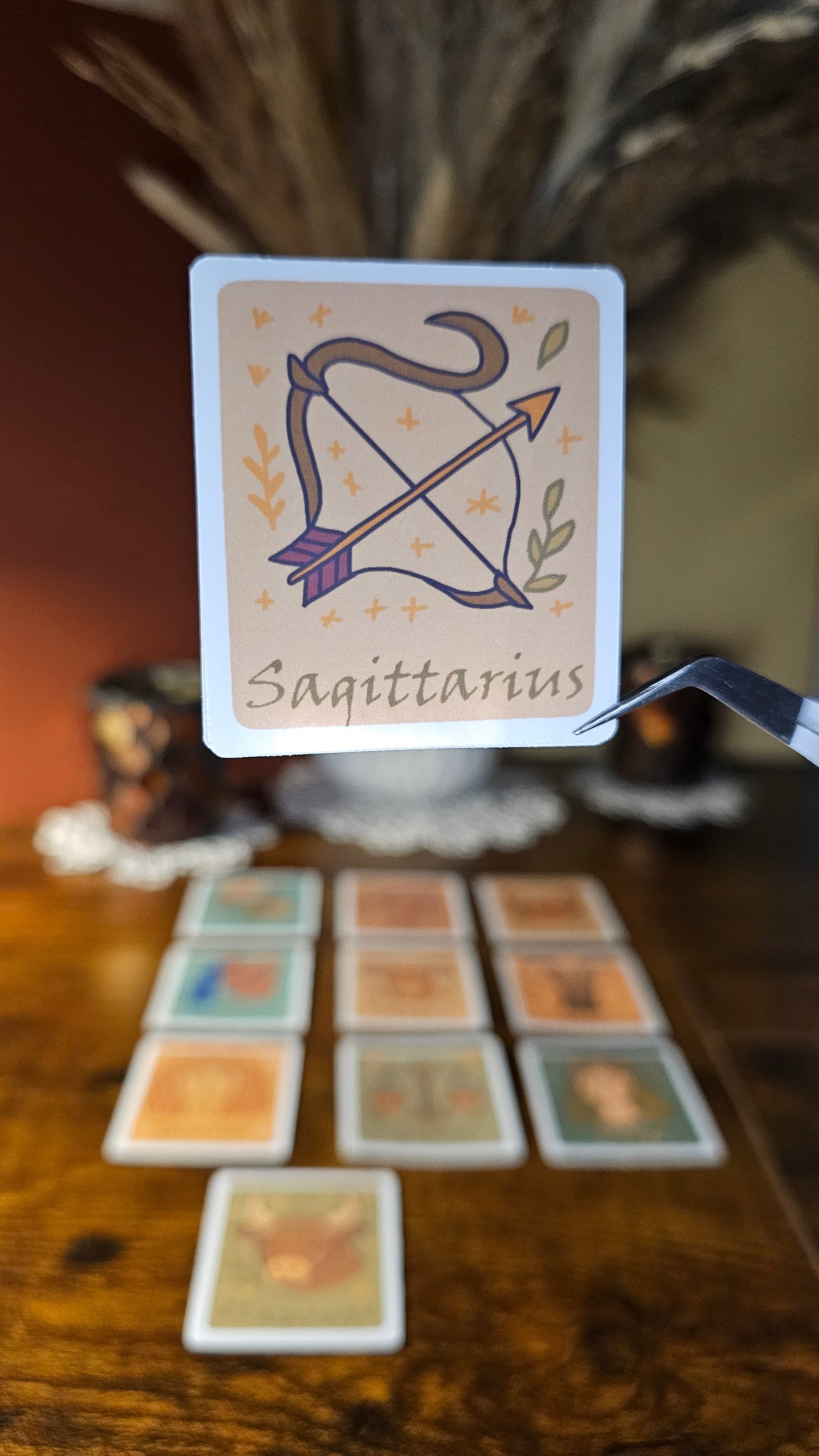 Single stickers - Zodiac signs in boho style