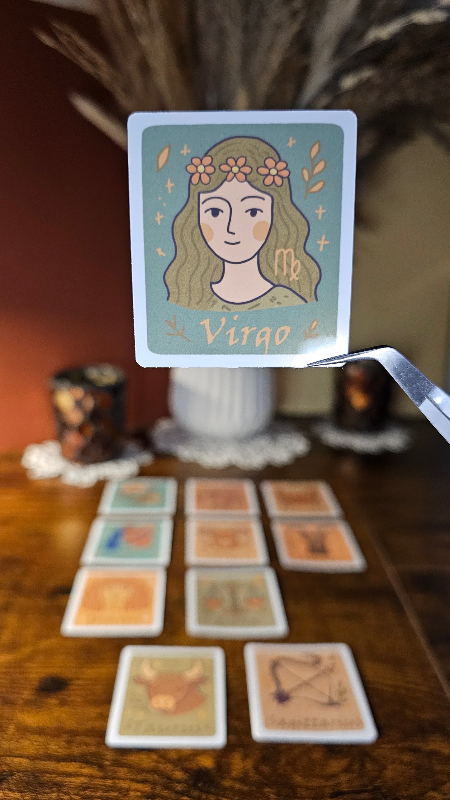 Single stickers - Zodiac signs in boho style